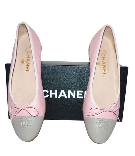 chaussure chanel rose